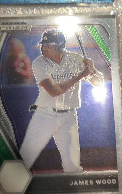 2021 Panini Prizm Draft Picks #PDP-62 James Wood — front