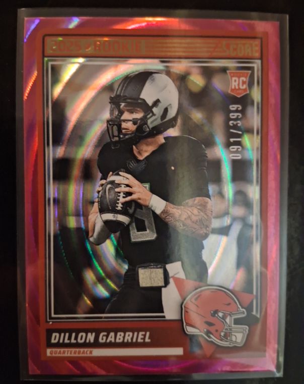 2025 Panini Score #41 Dillon Gabriel — front