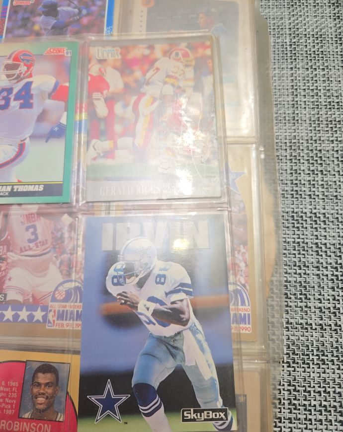 1991 SkyBox Michael Irvin — front