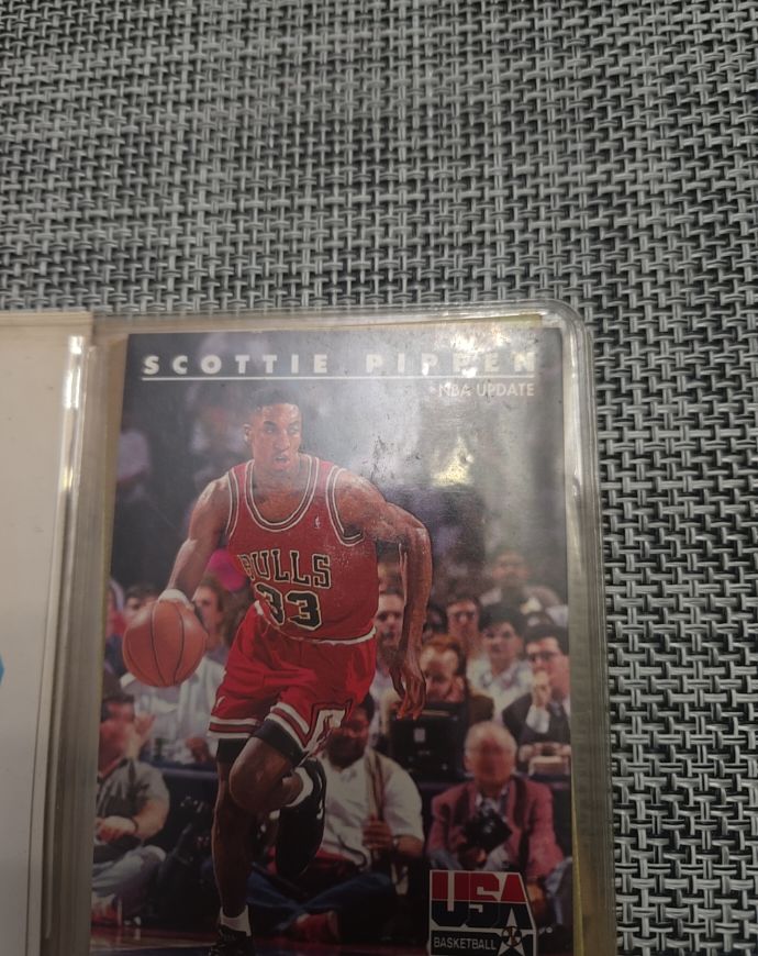 1992 SkyBox USA #64 Scottie Pippen Bulls Dream Team US Olympic — front