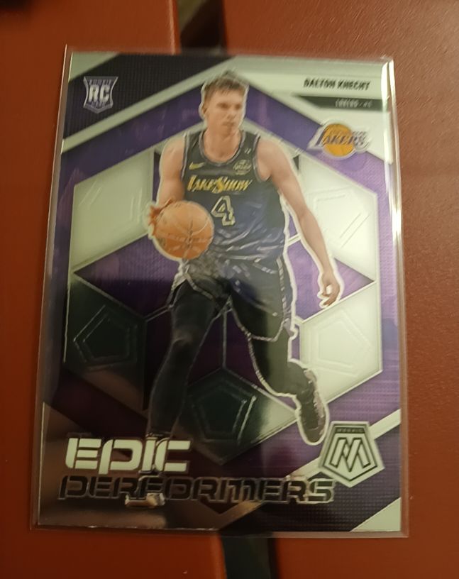 2024-25 Panini Mosaic #14 Dalton Knecht Epic Performers — front