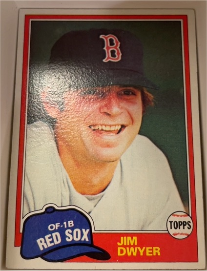 1981 Topps #184 Jim Dwyer — front