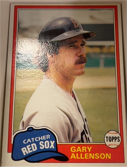 1981 Topps #128 Gary Allenson — front