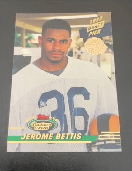 1993 Topps Stadium Club #108 Jerome Bettis — front
