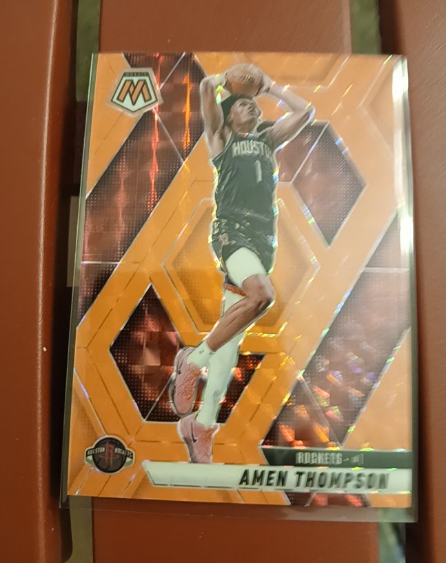 2024-25 Panini Mosaic #10 Amen Thompson — front