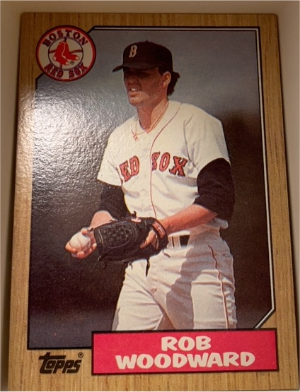 1987 Topps #632 Rob Woodward — front