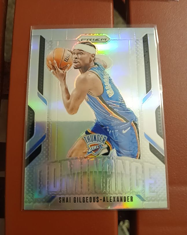 2024-25 Panini Prizm #11 Shai Gilgeous-Alexander Dominance — front