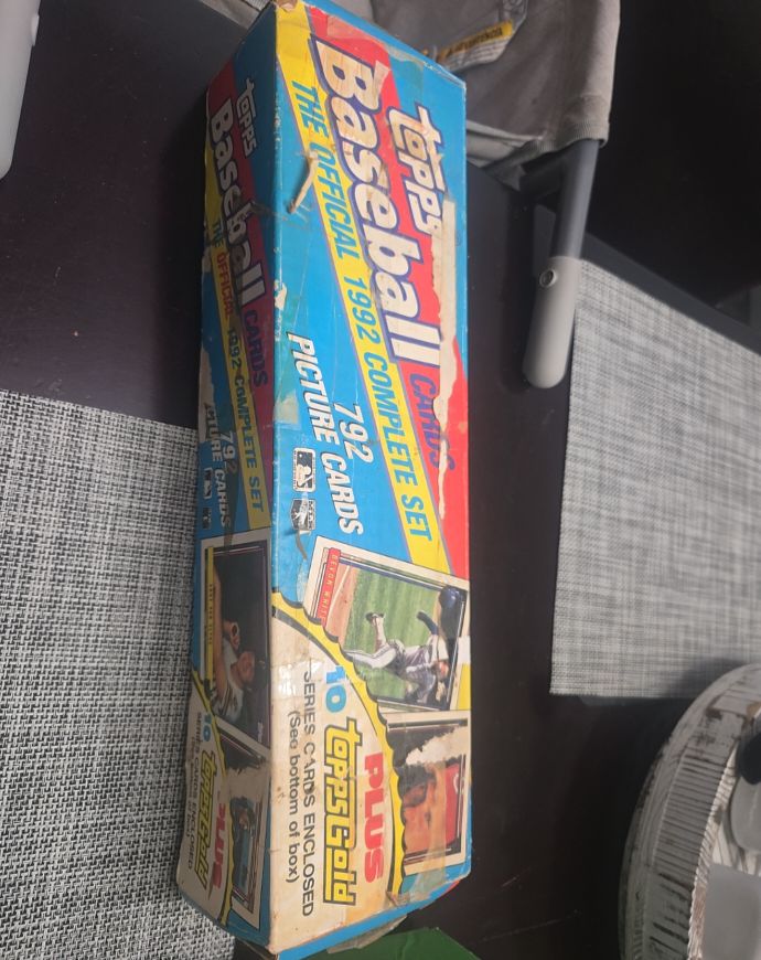 1992 Topps Baseball Complete Set — front