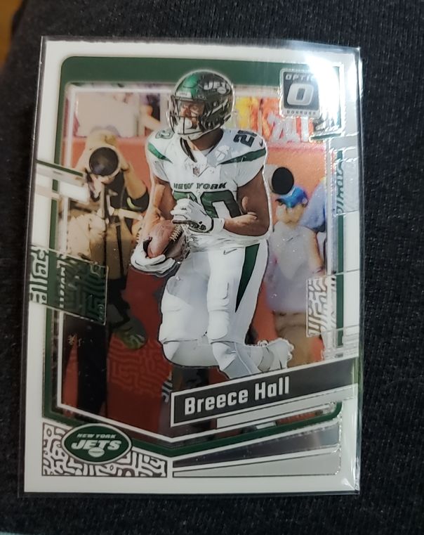 2023 Panini Donruss Optic #151 Breece Hall — front
