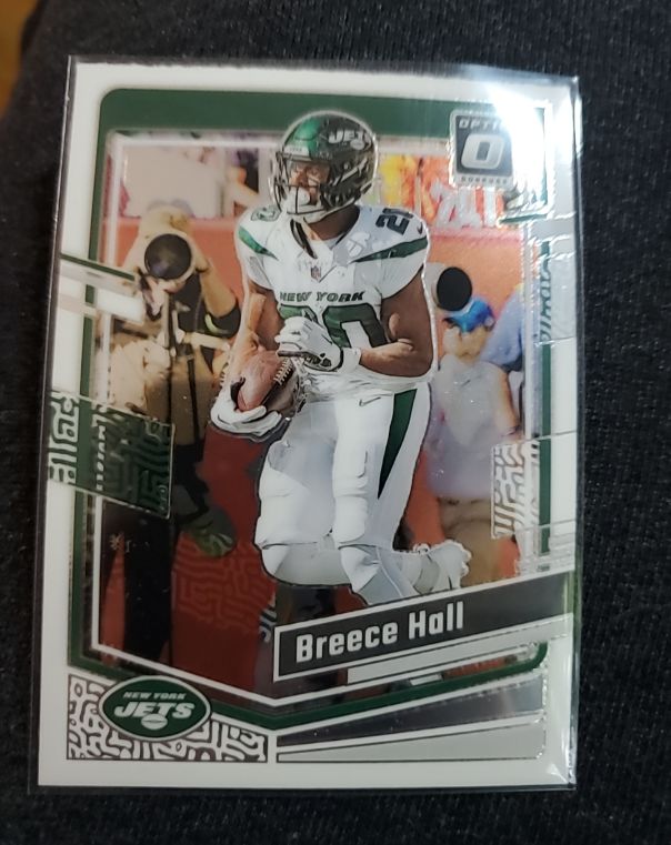 2023 Panini Donruss Optic #151 Breece Hall — front