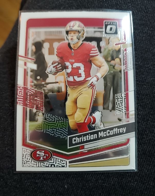 2023 Panini Donruss Optic #169 Christian McCaffrey — front