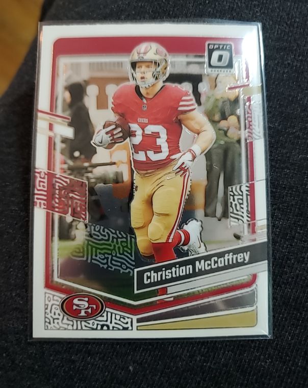 2023 Panini Donruss Optic #169 Christian McCaffrey — front