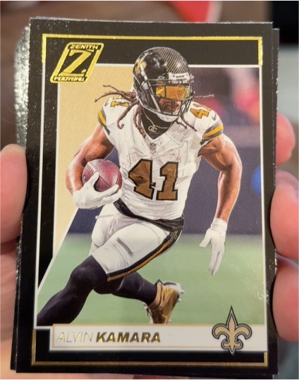 2024 Panini Zenith #70 Alvin Kamara — front