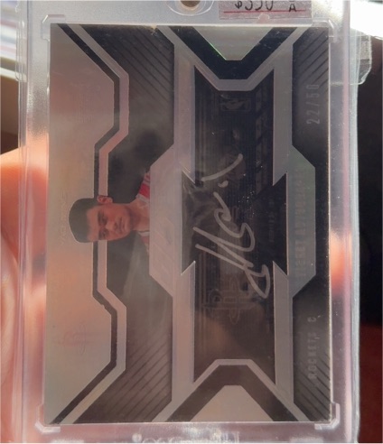 2007-08 Upper Deck Black Ticket Autographs #TAAB Aaron Brooks — front