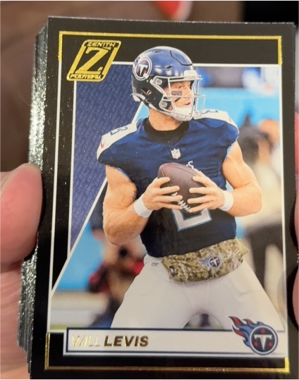 2024 Panini Zenith #96 Will Levis — front