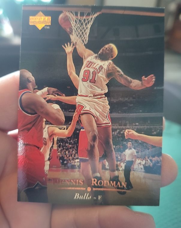 1995-96 Upper Deck #266 Dennis Rodman — front