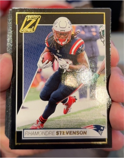 2024 Panini Zenith #66 Rhamondre Stevenson — front