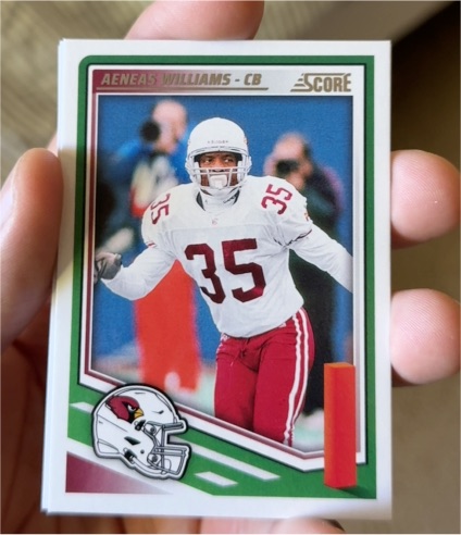 2025 Panini Score #31 Aeneas Williams — front