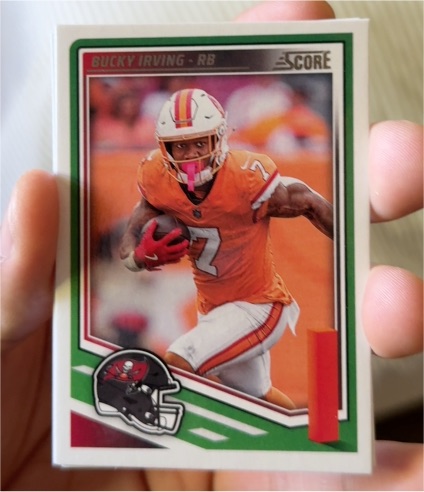 2025 Panini Score #67 Bucky Irving — front
