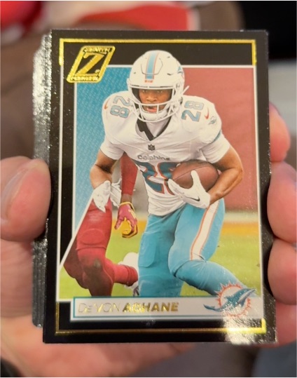 2024 Panini Zenith #61 De'Von Achane — front