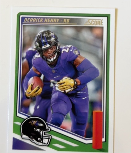 2025 Panini Score #204 Derrick Henry — front