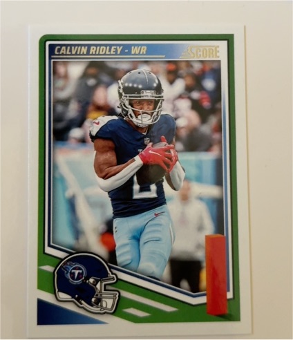 2025 Score Football #117 Calvin Ridley — front