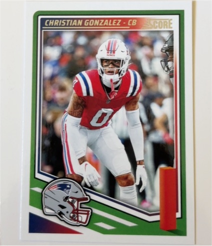 2025 Panini Score #228 Christian Gonzalez — front