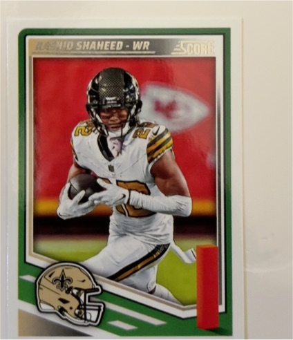 2025 Panini Score #191 Rashid Shaheed — front