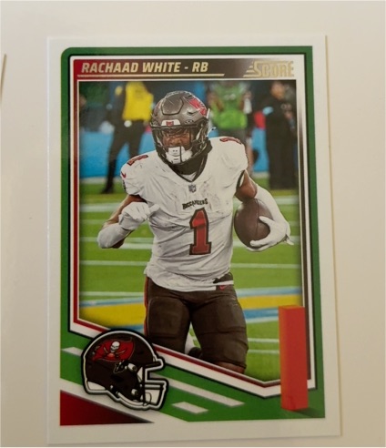 2025 Panini Score Football #150 Rachaad White — front