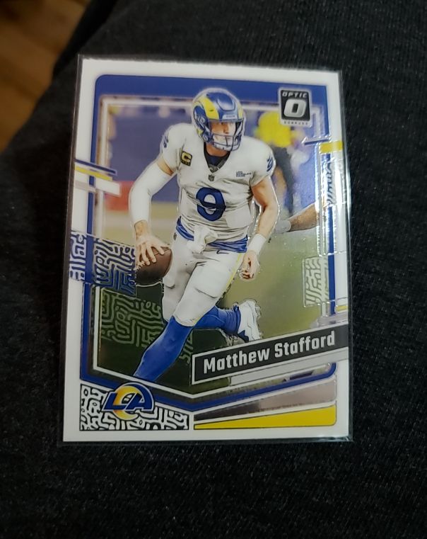 2023 Donruss Optic #113 Matthew Stafford Los Angeles Rams — front
