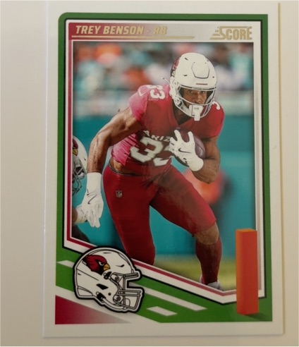 2025 Panini Score #281 Trey Benson — front