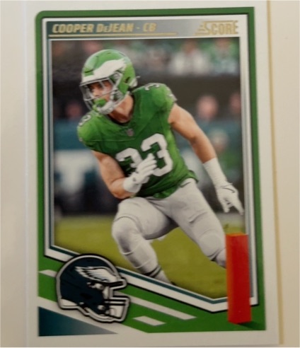 2025 Panini Score #45 Cooper DeJean — front