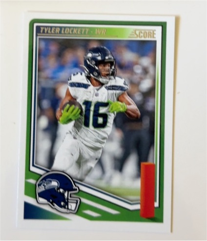 2025 Panini Score #86 Tyler Lockett — front