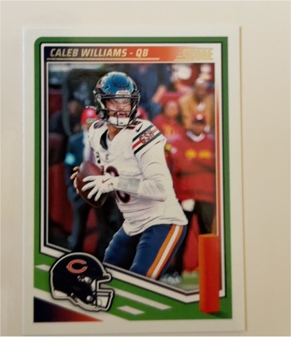 2025 Panini Score #107 Caleb Williams — front
