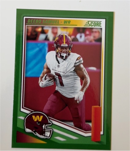 2025 Panini Score #143 Deebo Samuel — front
