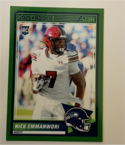 2025 Panini Score #96 Nick Emmanwori — front