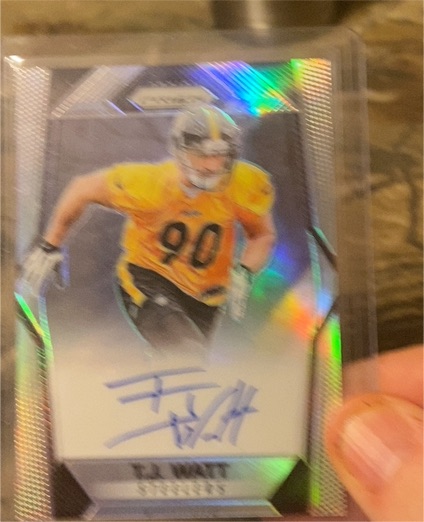 2017 Panini Prizm #RA-TW T.J. Watt — front