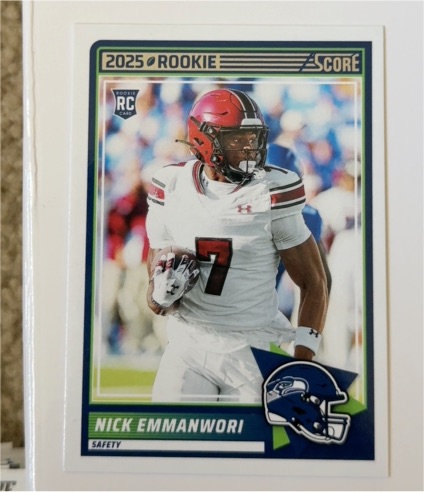 2025 Panini Score #96 Nick Emmanwori — front