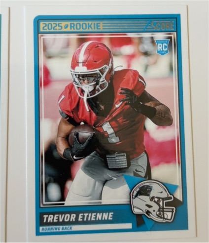 2025 Panini Score #51 Trevor Etienne — front