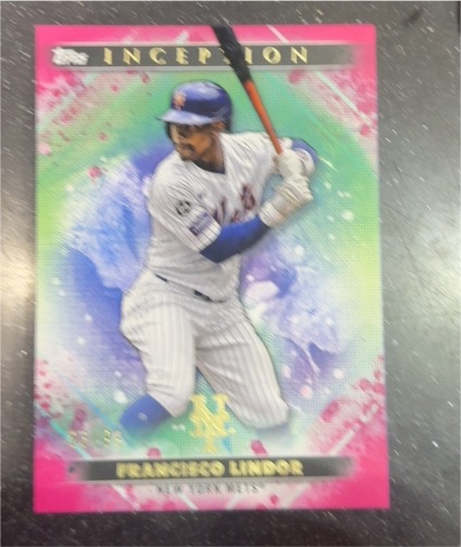 2024 Topps Inception #19 Francisco Lindor — front
