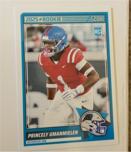 2025 Panini Score #86 Princely Umanmielen — front