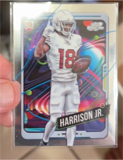 2024 Topps Chrome Cosmic #101 Marvin Harrison Jr. — front