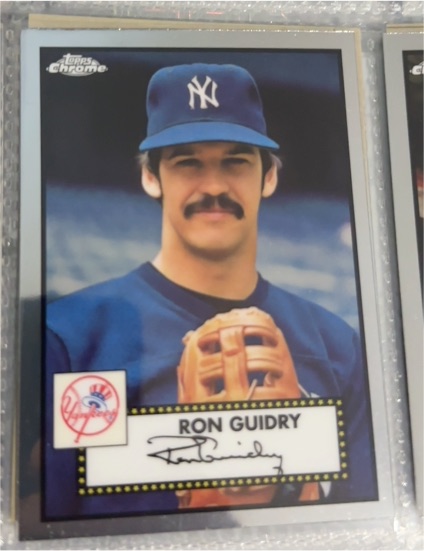 2021 Topps Chrome Platinum Anniversary #553 Ron Guidry — front