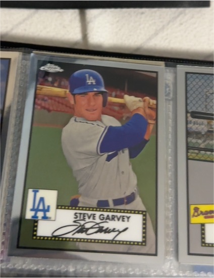 2021 Topps Chrome Platinum Anniversary #556 Steve Garvey — front