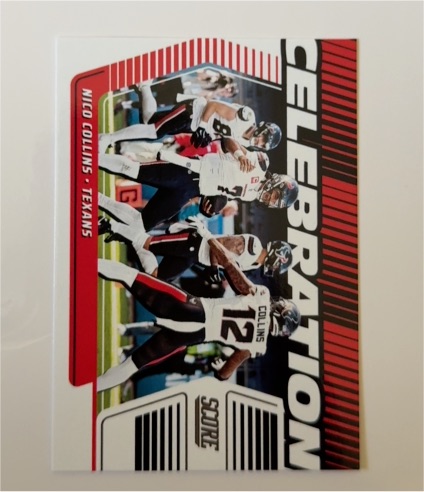 2025 Panini Score Celebration #C-NCO Nico Collins — front