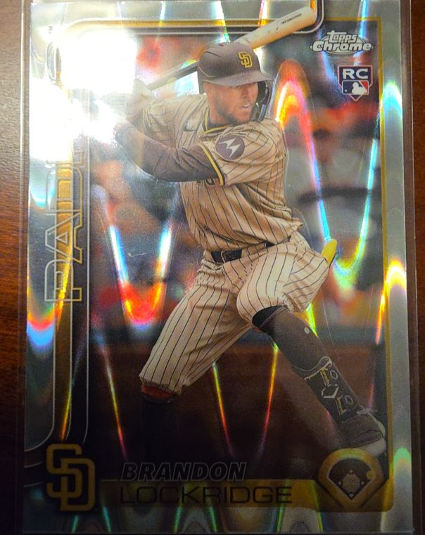 2025 Topps Chrome #106 Brandon Lockridge — front