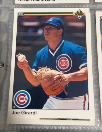 1990 Upper Deck #304 Joe Girardi — front