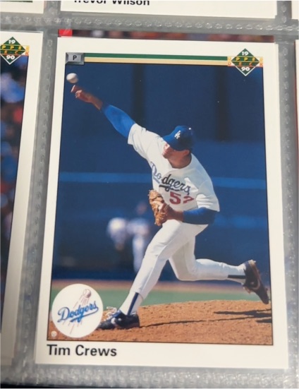 1990 Upper Deck #670 Tim Crews — front