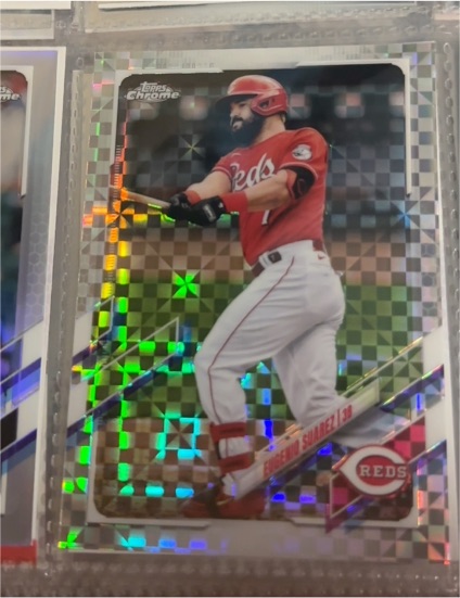 2021 Topps Chrome #145 Eugenio Suarez — front