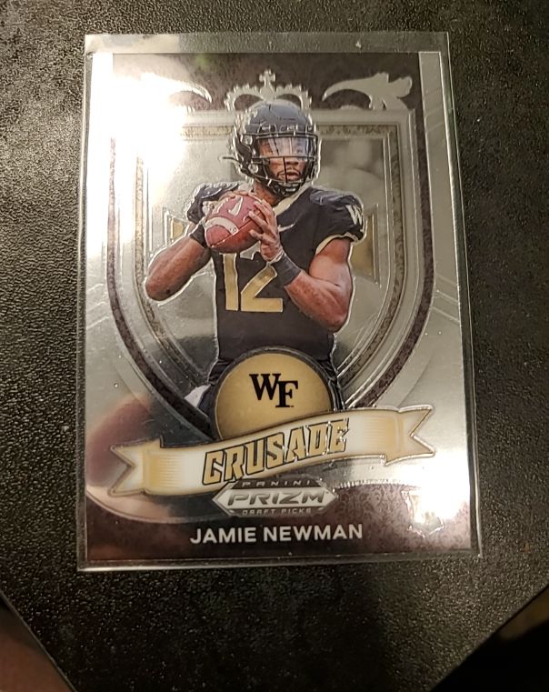 2021 Panini Prizm Draft Picks #174 Jamie Newman — front